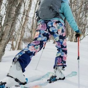 OBERMEYER Malta Floral It Ski Snow Insulated Pants Flower NWOT